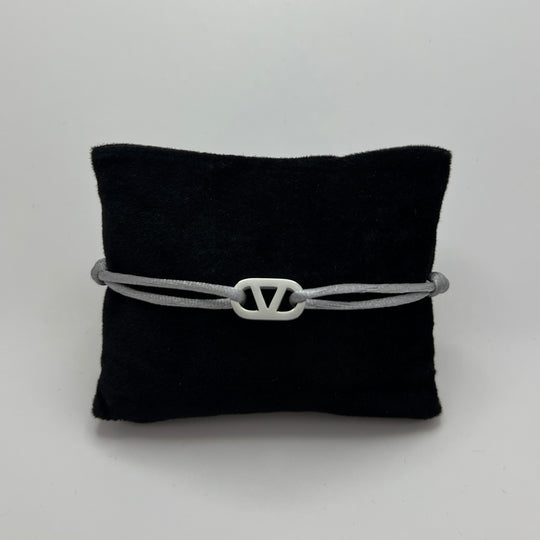 Valeur Satin Armband Zilver